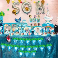 Set phụ kiện thôi nôi cho bé chủ đề Rio