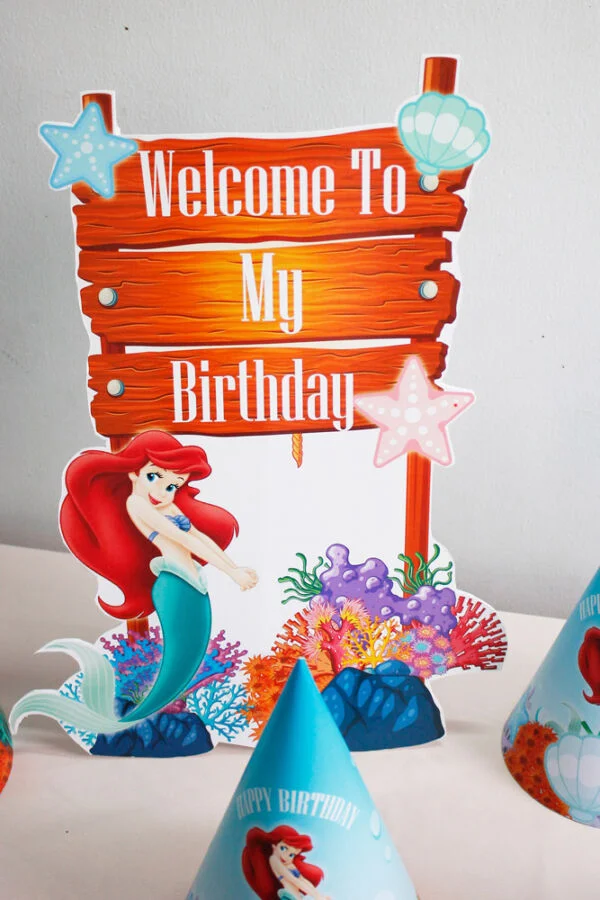 Cây welcome sinh nhật bé gái