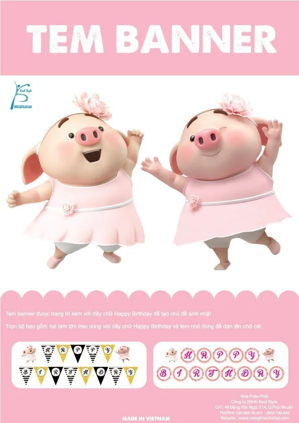 bia tem banner be heo gai Bìa tem banner bé heo gái