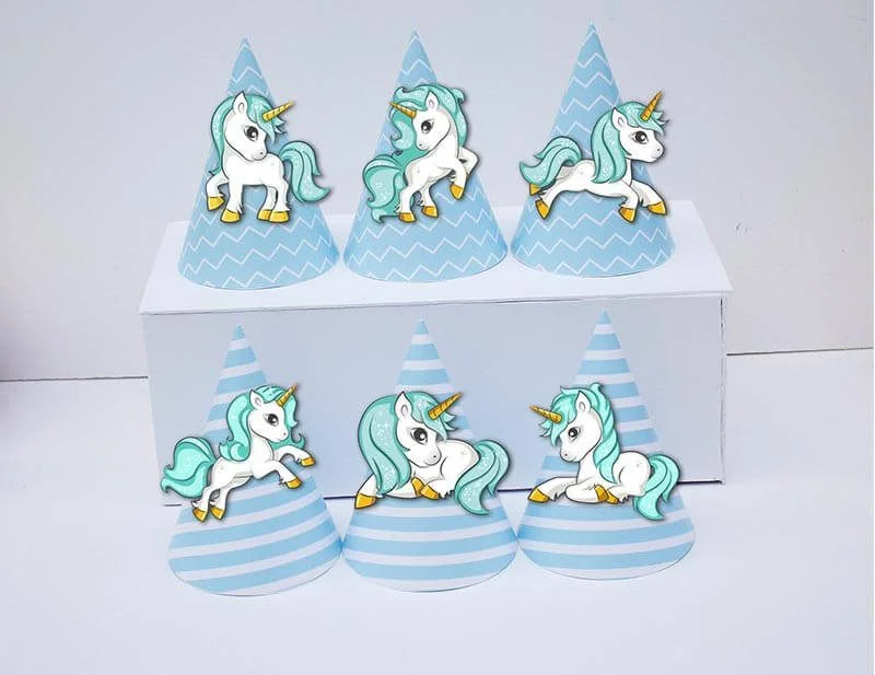 tem non unicorn boy mau xanh da troi Tem nón Unicorn Boy màu xanh da trời