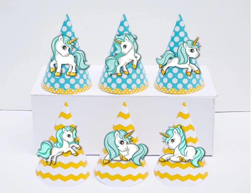 tem non unicorn boy mau xanh min vang Tem nón Unicorn Boy màu xanh min vàng