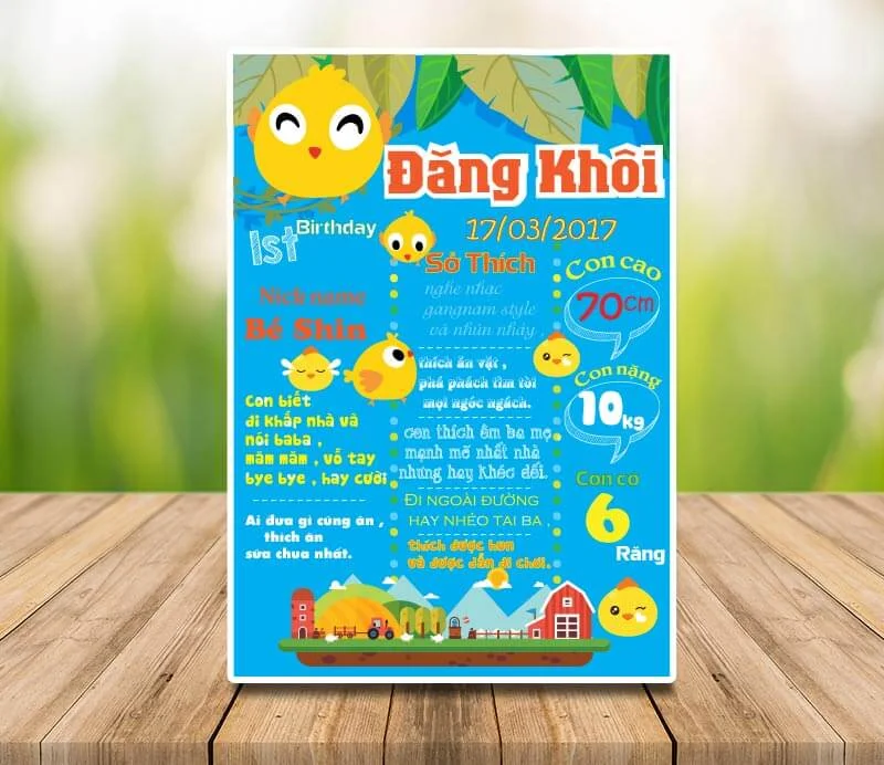 Bang CHALKBOARD con ga mau xanh duong Bang CHALKBOARD con ga mau xanh duong