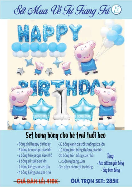 bia set bong cho be trai tuoi heo bia set bong cho be trai tuoi heo