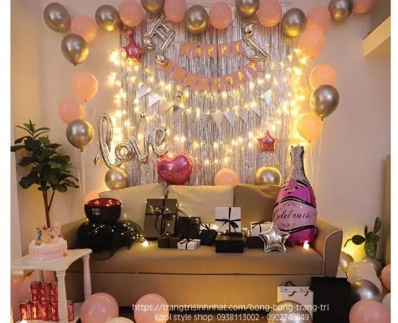 set trang tri sinh nhat cho nguoi yeu tai phong karaoke 1 set trang tri sinh nhat cho nguoi yeu tai phong karaoke 1