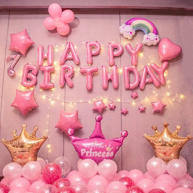 Trang trí sinh nhật cho công chúa