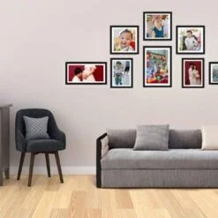 Set 8 khung ảnh treo phòng khách