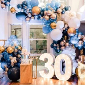 trang tri bong bong sinh nhat 30 tuoi