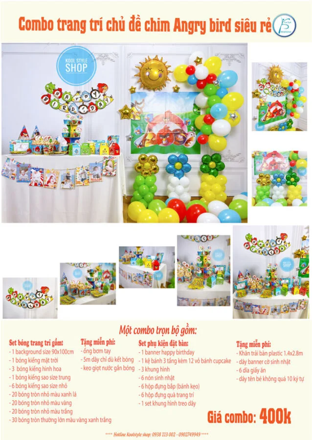 chi tiet set do trang tri sinh nhat cho be angry birds chi tiet set do trang tri sinh nhat cho be angry birds