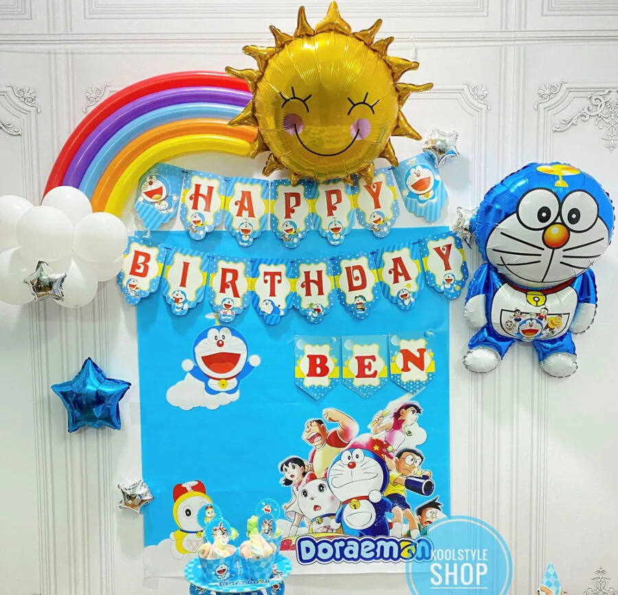 set phong nen sinh nhat cho be doraemon set phong nen sinh nhat cho be doraemon