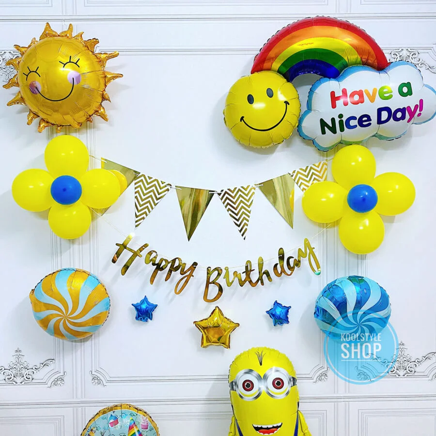 trang tri sinh nhat cho be chu de minion trang tri sinh nhat cho be chu de minion