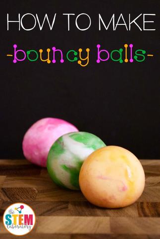 How to make bouncy balls A kids favorite DIY idea