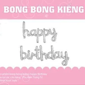 bong bong chu happybirthday lien mau trang bong bong chu happybirthday lien mau trang