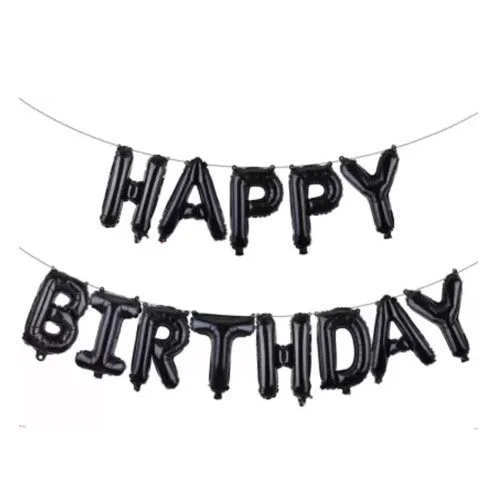 bong bong chu happybirthday mau den bong bong chu happybirthday mau den