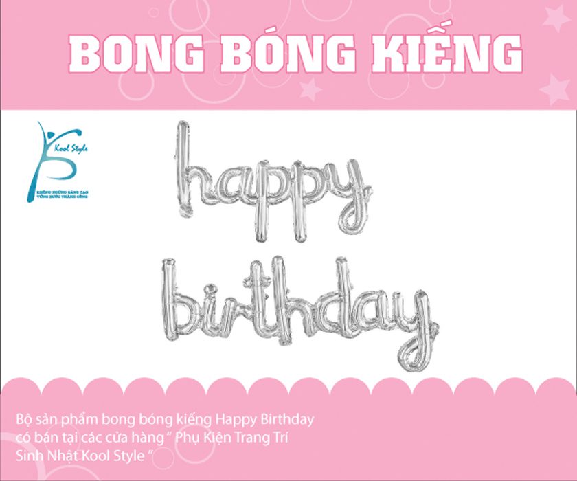 bong kieng chu happy birthday lien mau bac