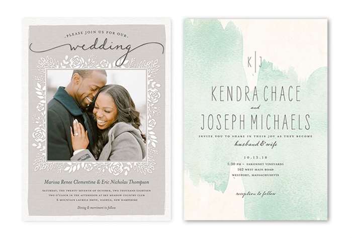 casual wedding invitation wording example