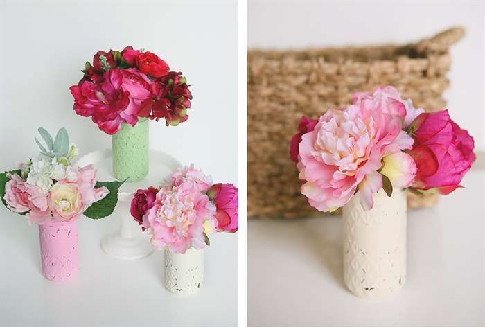 last minute gift ideas mason jar flower bouquets