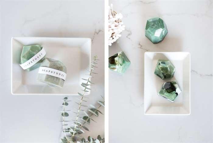 last minute gift ideas diy soap stones