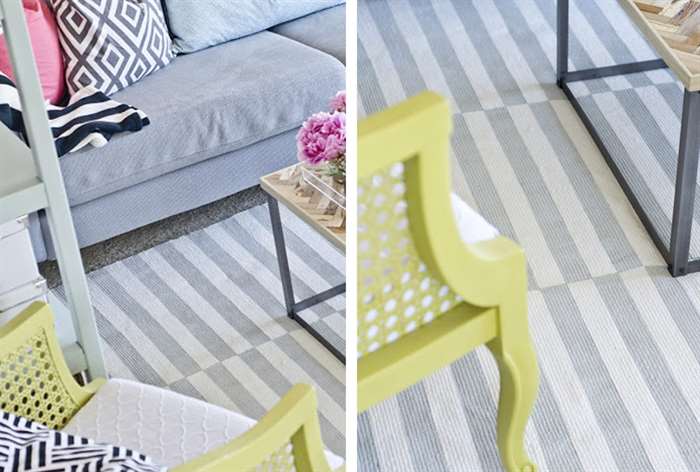 creative gift ideas striped rug