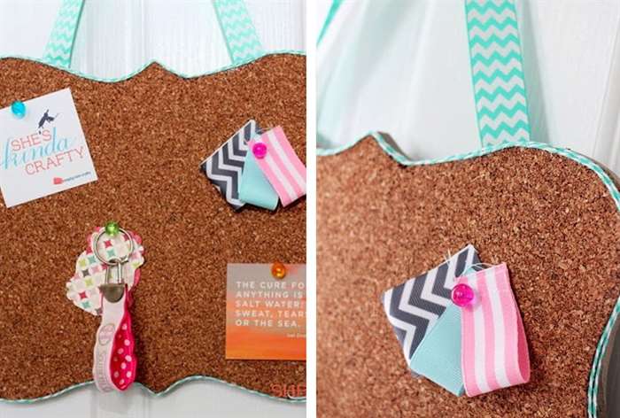 creative gift ideas hanging cork board 