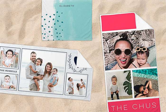 Photo beach towels for kids for the perfect beach day