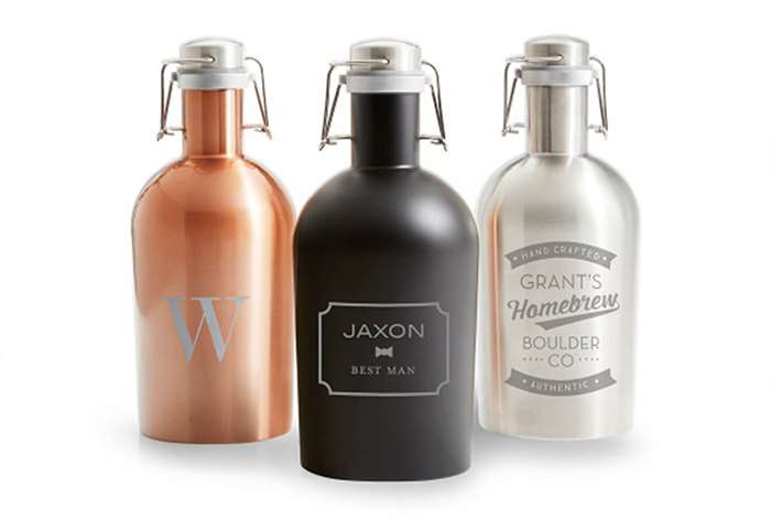 personalized beer growlers perfect for fathers day gift