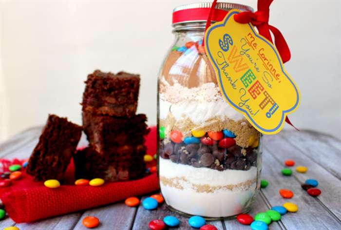 teacher appreciation week gift ideas brownie kit width=