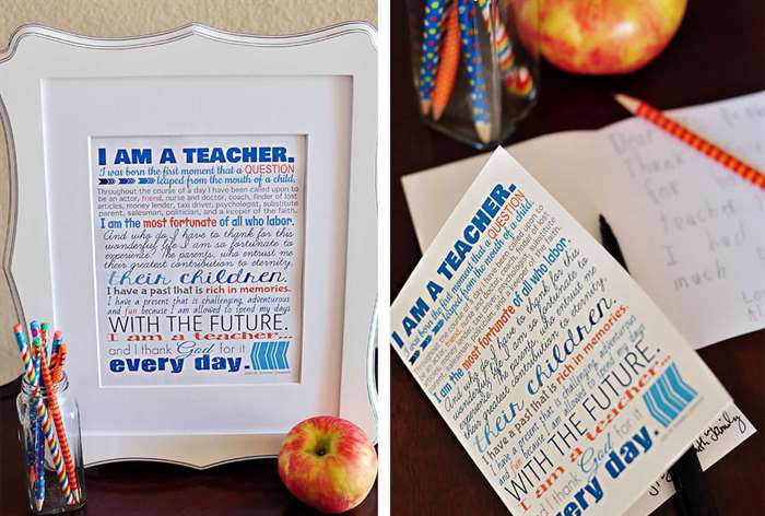 teacher appreciation week gift ideas appreciation art width=