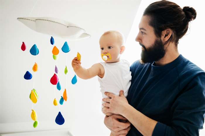 DIY baby mobile