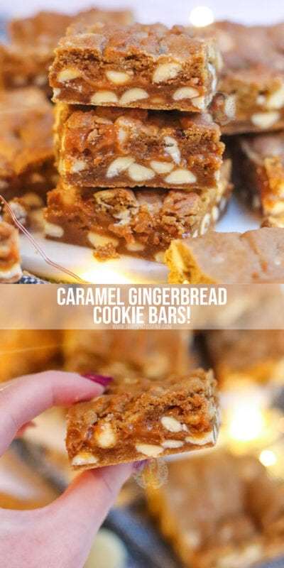 1639640965 324 Caramel Gingerbread Cookie Bars