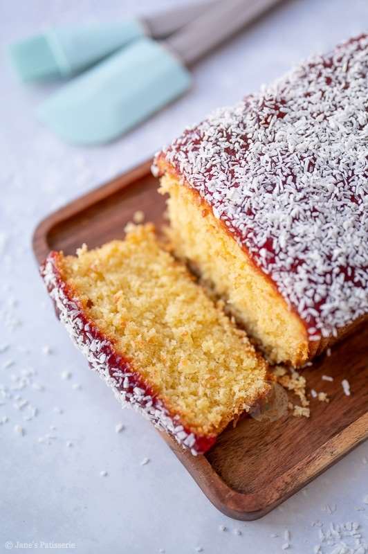 1639647283 402 Jammy Coconut Loaf Cake