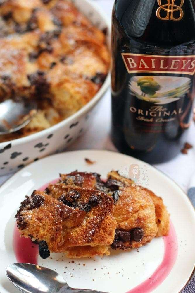 1639667255 178 Baileys Bread Butter Pudding