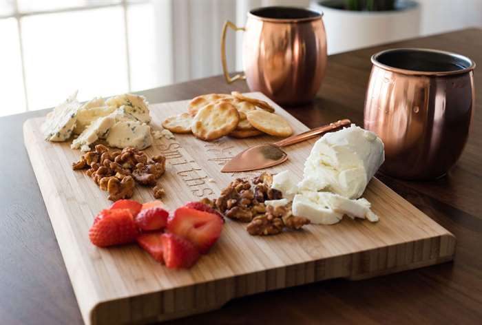 gifts for dad personalized cheese board 