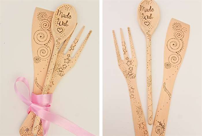 gifts for dad decorated cooking utensils 