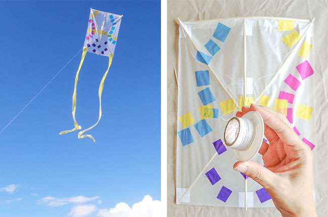 colorful kite perfect for fathers day