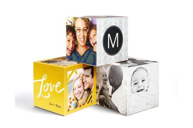 photo gallery cube perfect for fathers day