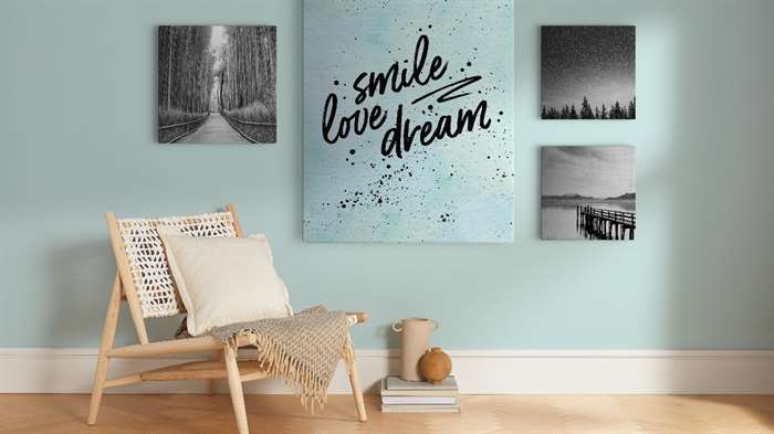 Smile Love Dream Wall Quotes