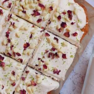 Gin & Tonic Traybake