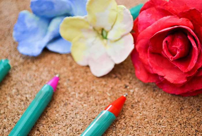 kindergarten graduation ideas flower pen 