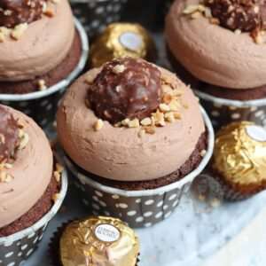 1639710939 885 Ferrero Rocher Cupcakes