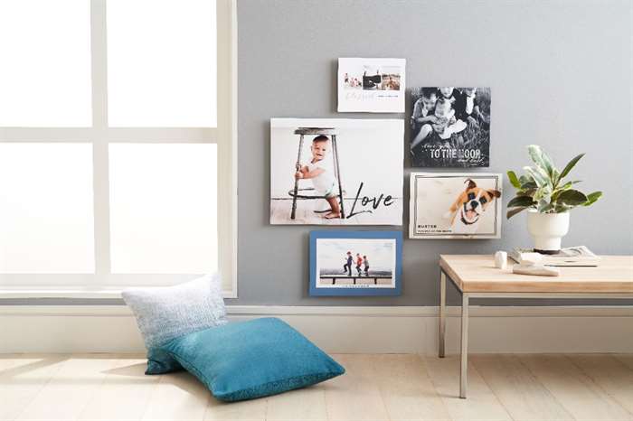 family photo gallery wall living room wall decor ideas