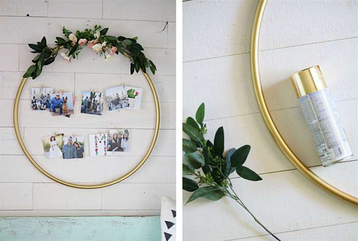 hoop display