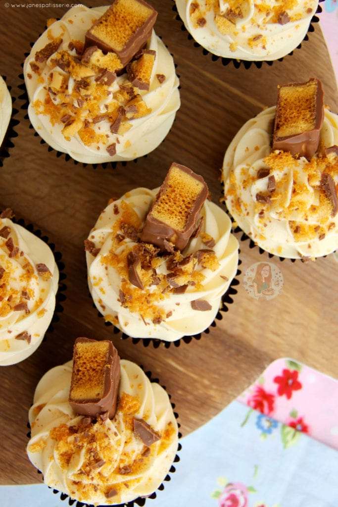 1639784422 191 Honeycomb Crunchie Cupcakes