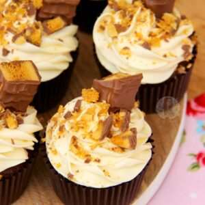 1639784430 718 Honeycomb Crunchie Cupcakes