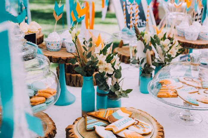 sweet 16 birthday table decorations