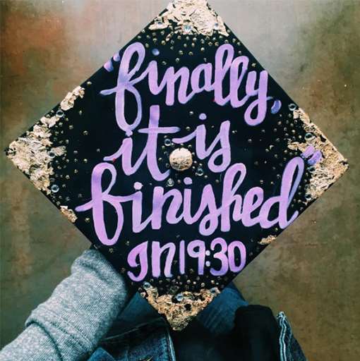 religious grad cap