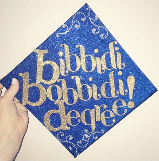 disney graduation cap decoration