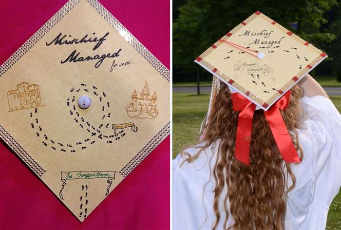 grad cap harry potter