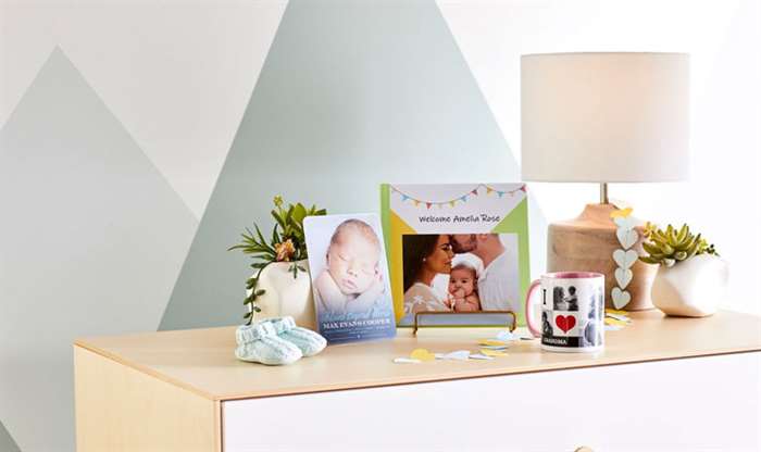 gift for parents easel photo display