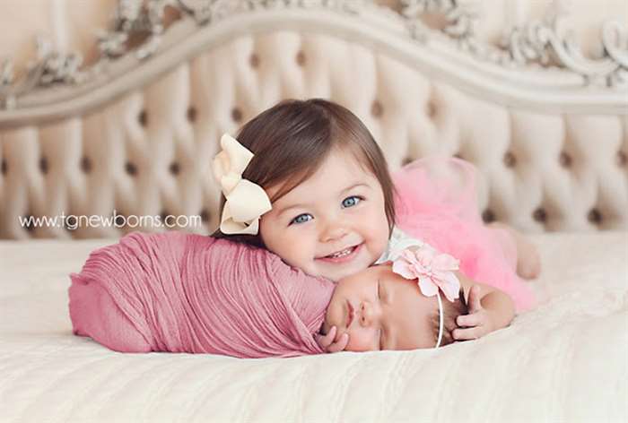 sibling photo ideas baby big sister