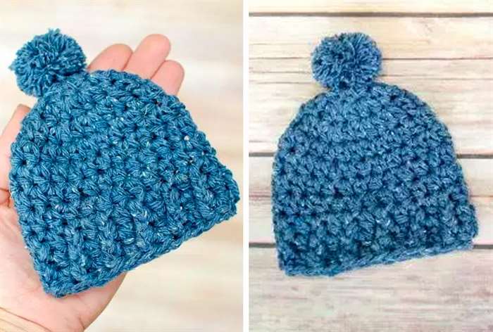 ý tưởng quà tặng thai kỳ preemie crochet hat